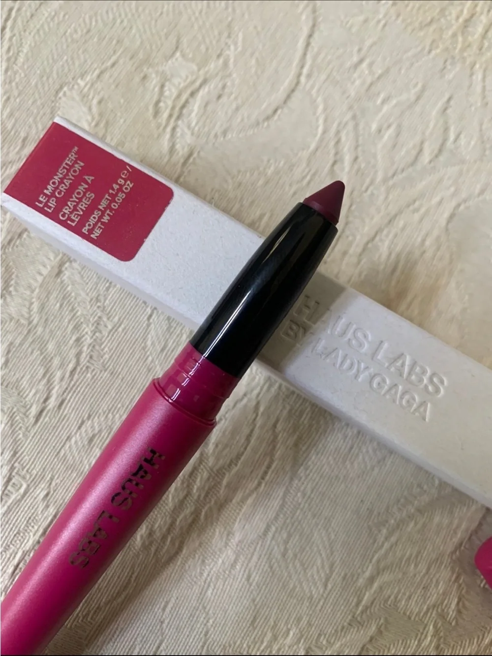 Haus Labs Le Monster Lipstick Crayon in Berry Matte BNIB